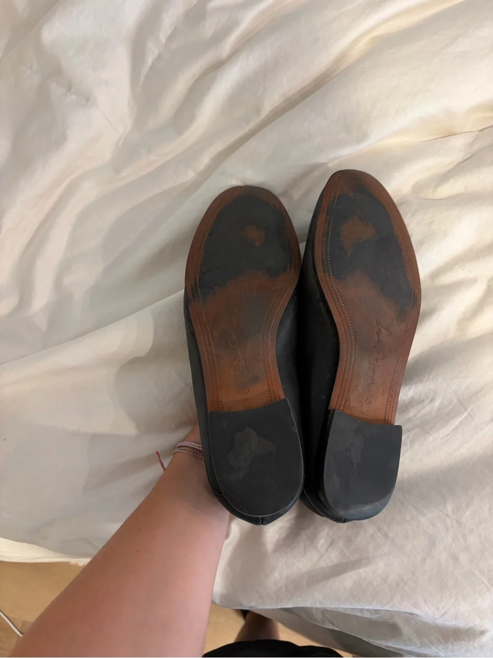 Sam Edelman Black Leather Lorraine Loafers
